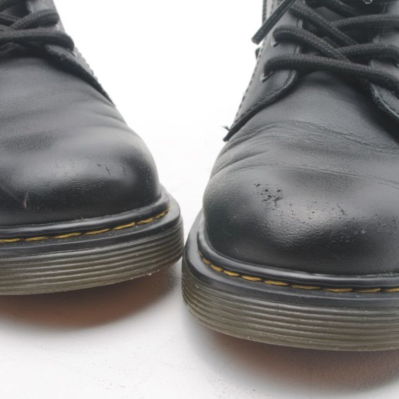Dr. Marten's Softy T Leather Lace Up Black High Top Boot Kids US3 EU34 - Picture 11 of 16